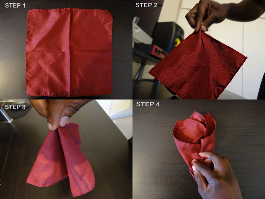 pocket square folds