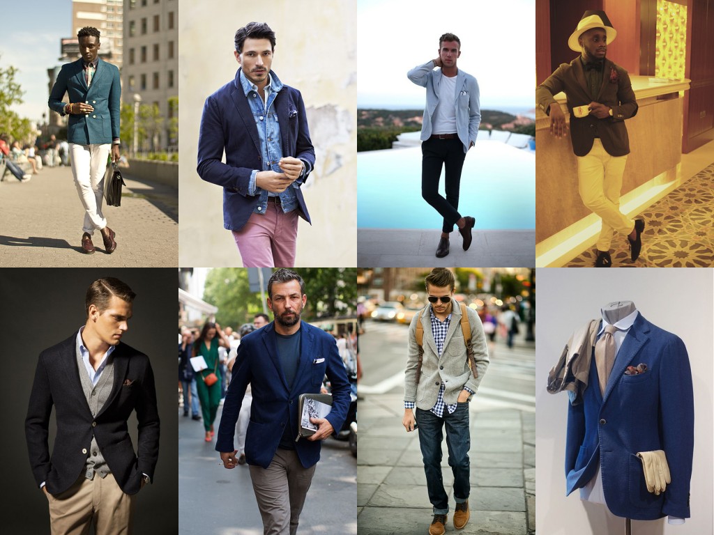 unstructured blazer