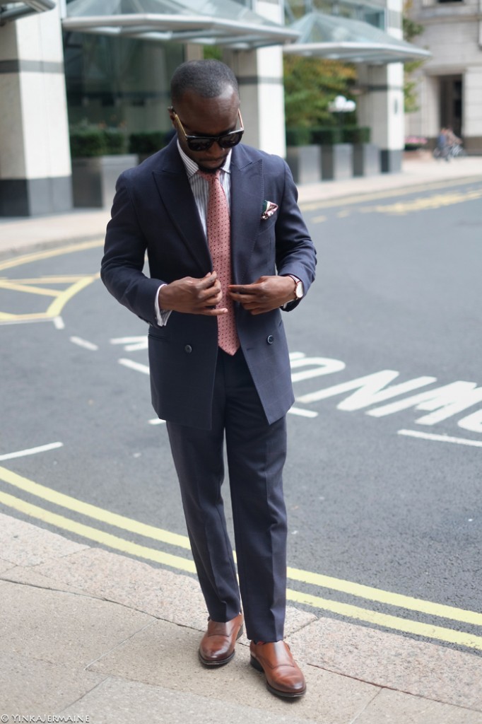 A double breasted suit is as appropriate and comfortable as a two buttoned suit for work and it allows you to add a more elegant and sophisticated touch to your look on the day. This can allow you be recognised as one who pays strong attention to his appearance and for those who might not be aware, presentation is a very important factor when engaging with a large/senior audience both to you and them as it also helps build your confidence during engagement.