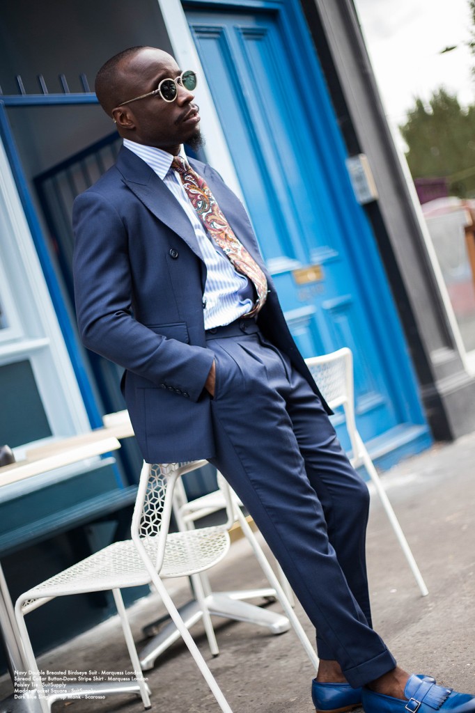 sartorial touch: blue oceans