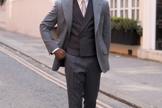 flannel suit